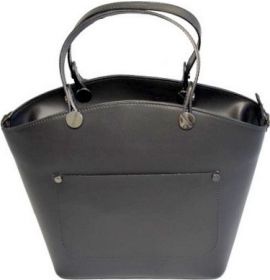 Итальянская кожаная женская сумка черная BD 2744
