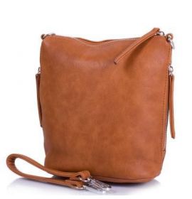Женская сумка-планшет из кожезаменителя AMELIE GALANTI (АМЕЛИ ГАЛАНТИ) A610-brown