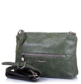Женская мини-сумка из кожезаменителя AMELIE GALANTI (АМЕЛИ ГАЛАНТИ) A991351-green