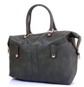 Женская сумка из кожезаменителя AMELIE GALANTI (АМЕЛИ ГАЛАНТИ) A981154-dark-green