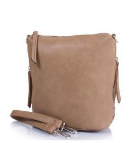Женская сумка-планшет из кожезаменителя AMELIE GALANTI (АМЕЛИ ГАЛАНТИ) A610-L-muddy