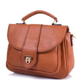 Женская сумка из кожезаменителя AMELIE GALANTI (АМЕЛИ ГАЛАНТИ) A981180-brown