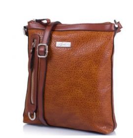 Женская сумка-планшет из кожезаменителя AMELIE GALANTI (АМЕЛИ ГАЛАНТИ) A974023-2-brown