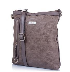 Женская сумка-планшет из кожезаменителя AMELIE GALANTI (АМЕЛИ ГАЛАНТИ) A974023-2-grey