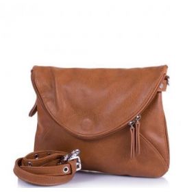 Женская сумка из кожезаменителя AMELIE GALANTI (АМЕЛИ ГАЛАНТИ) A956701-brown