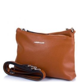 Женская сумка-клатч из кожезаменителя AMELIE GALANTI (АМЕЛИ ГАЛАНТИ) A991325-brown