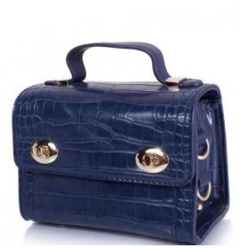 Женская мини-сумка из кожезаменителя AMELIE GALANTI (АМЕЛИ ГАЛАНТИ) A962460-D.blue
