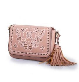 Женская мини-сумка из кожезаменителя AMELIE GALANTI (АМЕЛИ ГАЛАНТИ) A981178-dark-pink