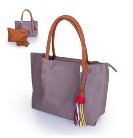 Женская сумка из кожезаменителя AMELIE GALANTI (АМЕЛИ ГАЛАНТИ) A981112-ligh-grey