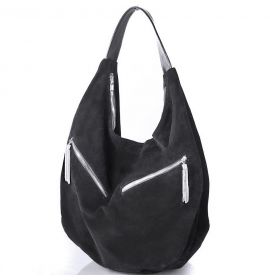 Женская дизайнерская замшевая сумка GALA GURIANOFF (ГАЛА ГУРЬЯНОВ) GG1247-black