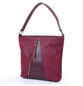Женская сумка из кожезаменителя LASKARA (ЛАСКАРА) LK10197-plum
