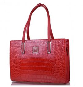 Женская кожаная сумка WANLIMA (ВАНЛИМА) W120294800100-red