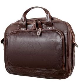 Сумка повседневная ETERNO Кожаная мужская сумка с карманом для ноутбука ETERNO (ЭТЭРНО) RB-7005Q