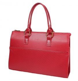 Сумка деловая Laskara Женская сумка из качественного кожезаменителя LASKARA (ЛАСКАРА) LK10199-red