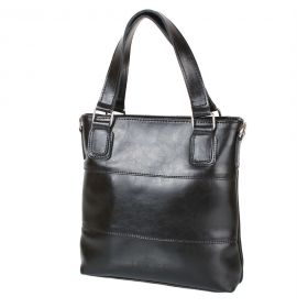 Сумка повседневная (шоппер) Laskara Женская кожаная сумка LASKARA (ЛАСКАРА) LK-DD215-black