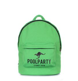 Рюкзак молодежный зеленый POOLPARTY