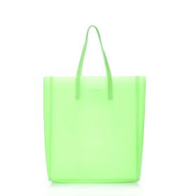 Женская сумка пластиковая зеленая POOLPARTY Gossip