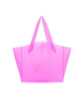 Женская сумка малиновая пластиковая POOLPARTY Gossip