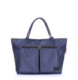 Городская женская сумка синяя POOLPARTY Future