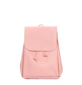 Рюкзак женский розовый на шнурке
