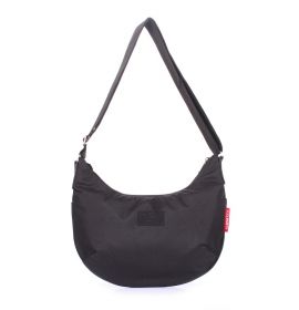 Женская сумка с ремнем на плечо черная POOLPARTY