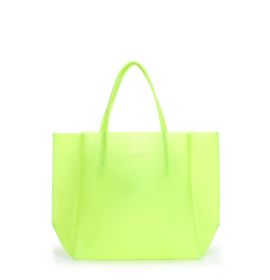 Женская сумка зеленая пластиковая POOLPARTY Gossip